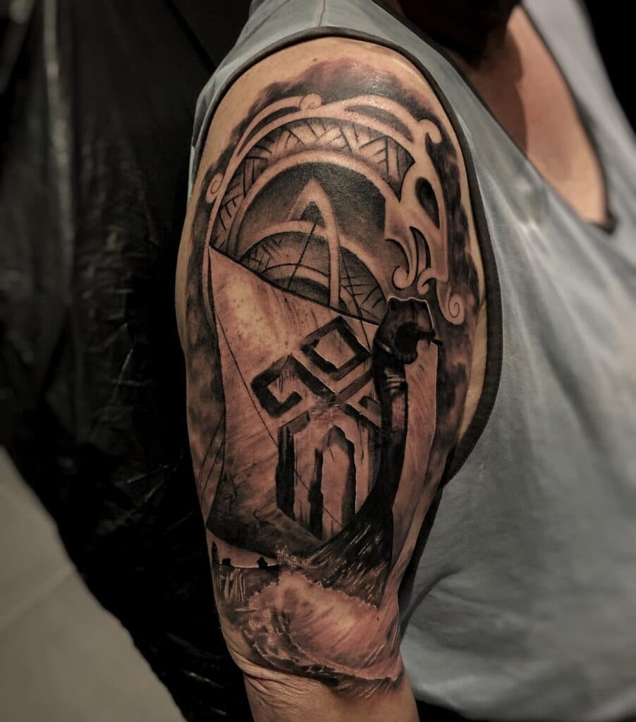 Tattoo-Arbeit von Luka Majdak