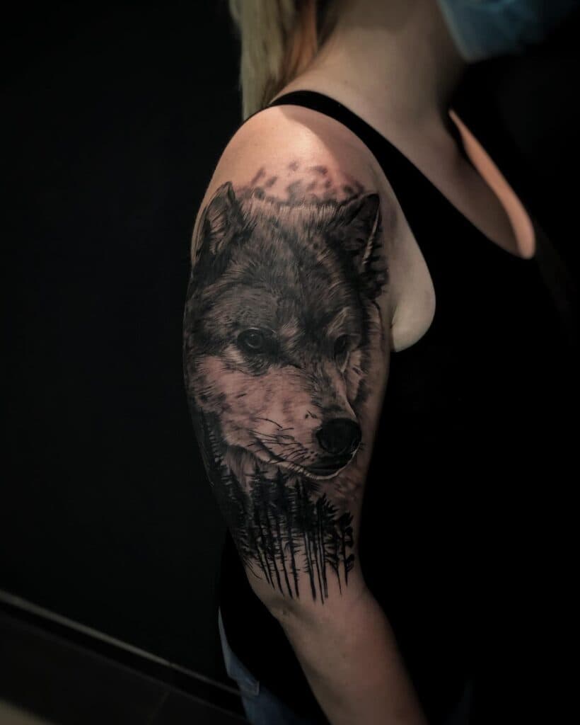 Tattoo-Arbeit von Luka Majdak